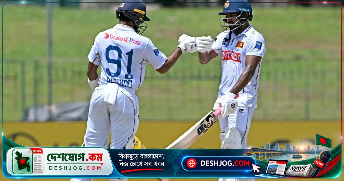 কলম্বো টেস্টে শ্রীলঙ্কার বিপর্যয়: ভারতের ৫০৩ রানের পাহাড়ে চাপে লঙ্কানরা