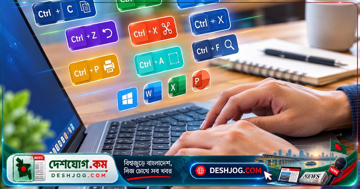 কম্পিউটার ব্যবহারে দ্রুততা বাড়ানোর ১০০টি অপরিহার্য কি-বোর্ড শর্টকাট