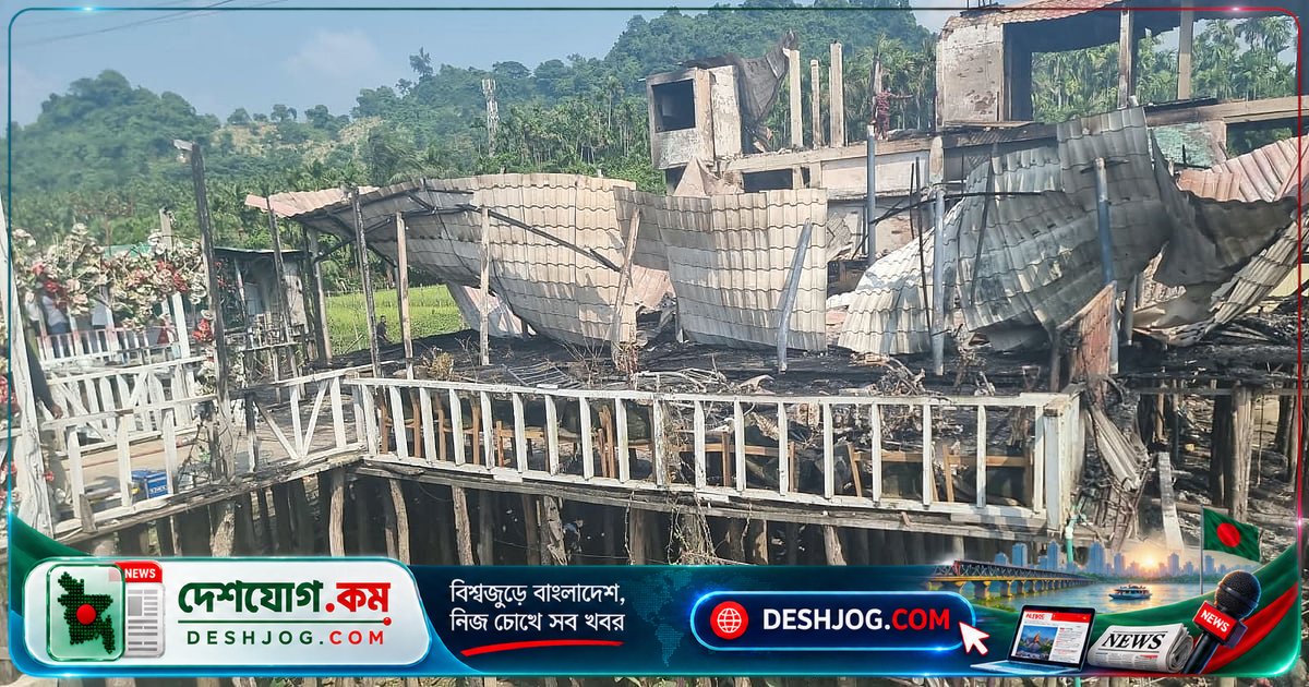 কক্সবাজার আগুনে আত্মরক্ষায় জানালা ভেঙে লাফ দেন জোড়া, দুজন আহত