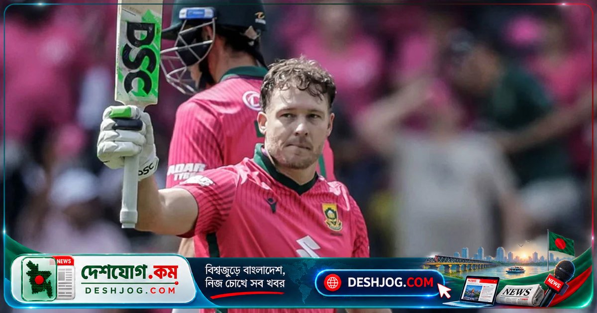 মায়ের ক্যানসার জয়ের গল্পে লেখা জার্সিতে ক্যারিয়ার সেরা ইনিংস খেললেন ডেভিড মিলার