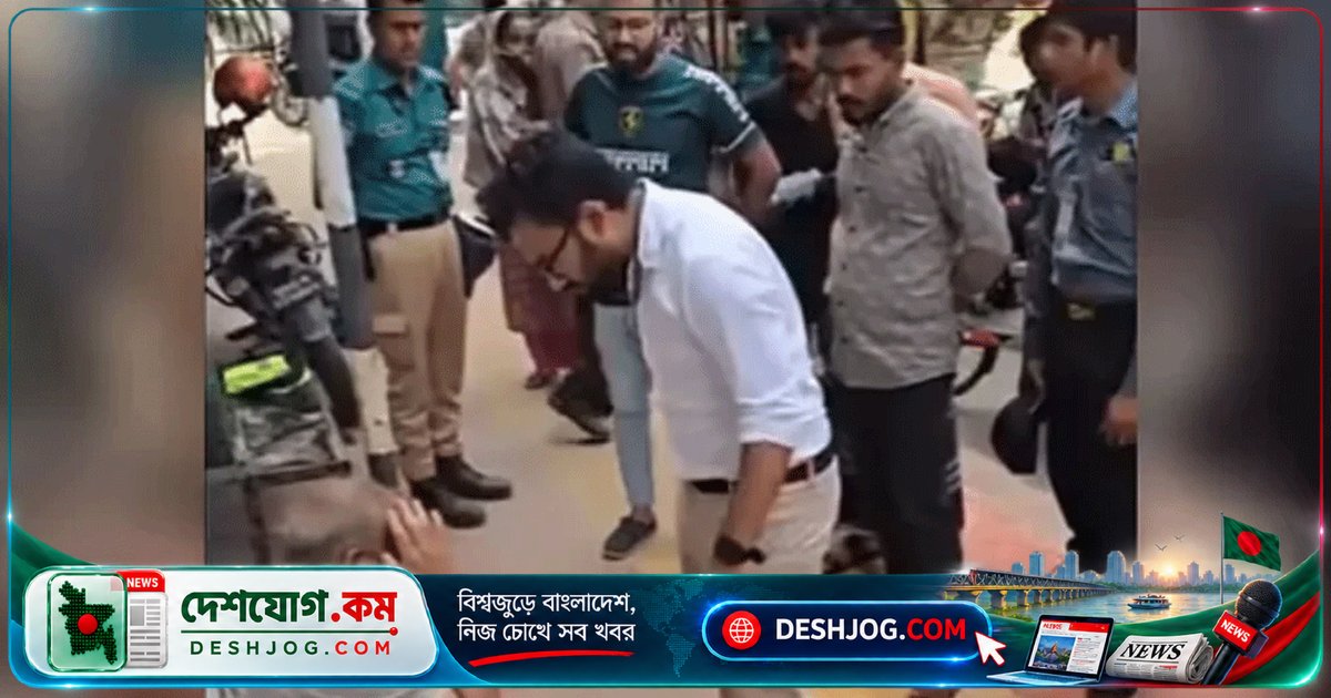 ধানমন্ডির ফুটপাতে শ্লীলতাহানি অভিযোগে বয়স্ককে মারধর: পুলিশের নিষ্ক্রিয়তা ও আইনের বাইরে হাত ধরা