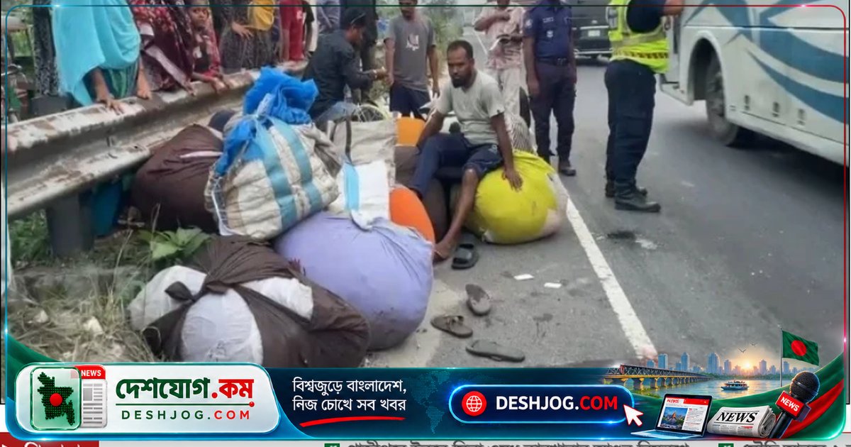 ঢাকা-টাঙ্গাইল মহাসড়কে যানসংঘর্ষে মোটরসাইকেল আরোহী ও পিকআপ সহকারী নিহত, দুর্ঘটনায় জড়িত বাস ও ভ্যান পুলিশ হেফাজতে