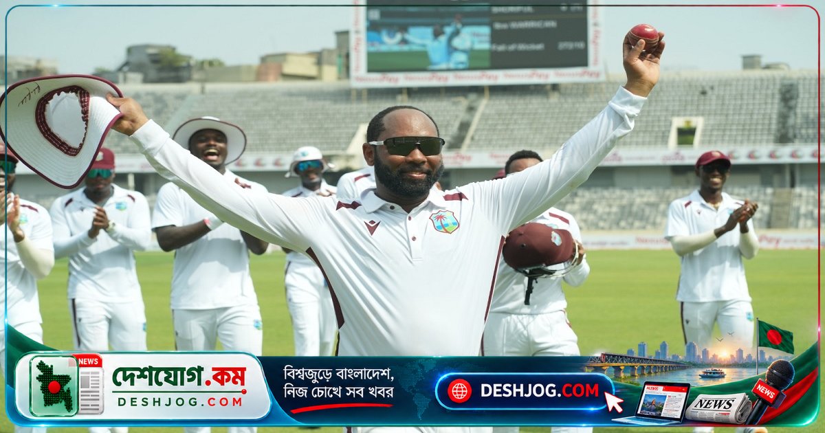 ঢাকার টেস্টে ওয়ারিকানের স্পিন বোলিংে বাংলাদেশের ব্যাটিং শিবির ধ্বংস, মিরাজ-তাইজুলের চ্যালেঞ্জ কঠিন