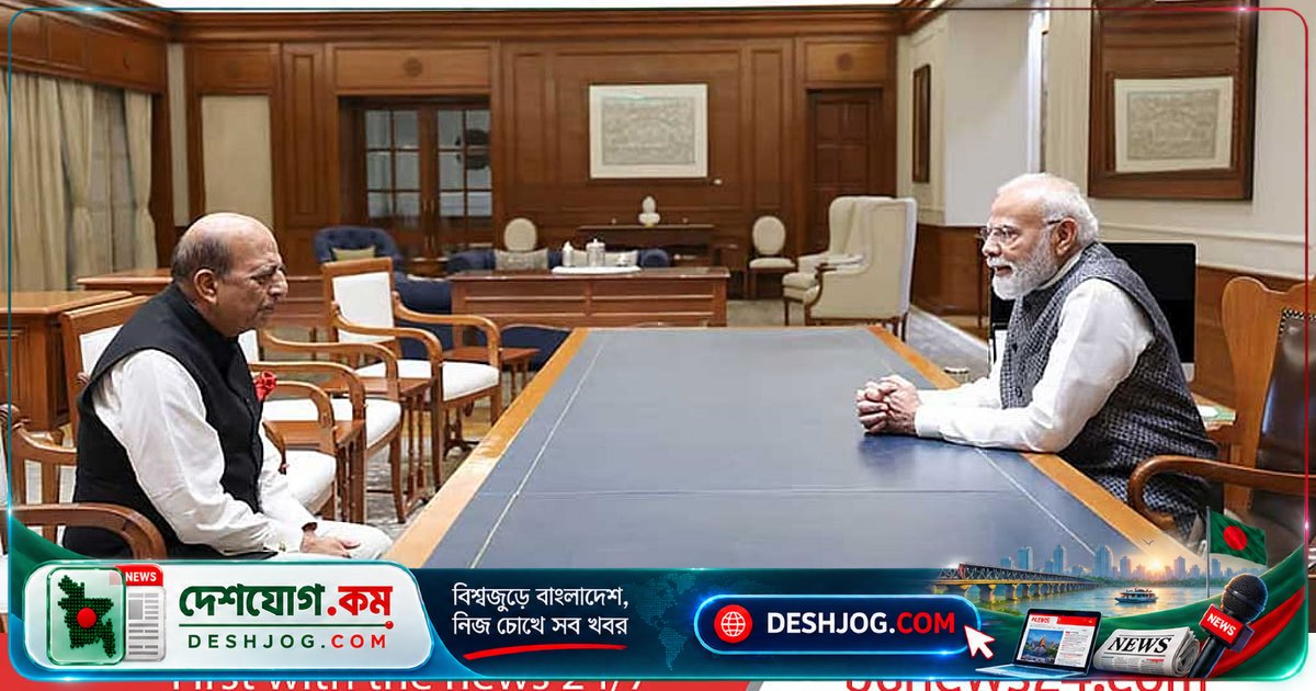 দিল্লিতে মোদীর সঙ্গে সাক্ষাৎ: ভারতের হাই কমিশনার ত্রিবেদী বাংলাদেশের নতুন মনোভাব পৌঁছে দিলেন