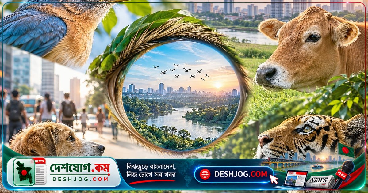 পৃথিবীর বাসিন্দা কেবল মানুষ নন: প্রাণীদের চোখ দিয়ে দেখার প্রয়োজন