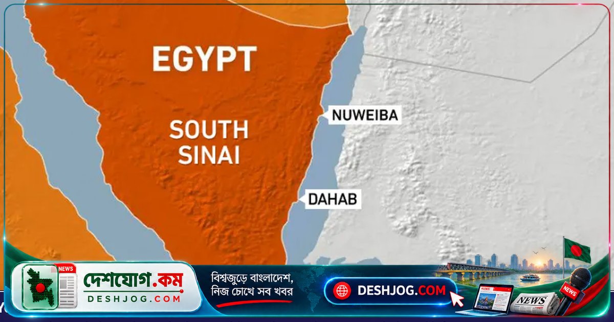 মিসরে বাস দুর্ঘটনায় নিহত ১৬, আহত ২৮