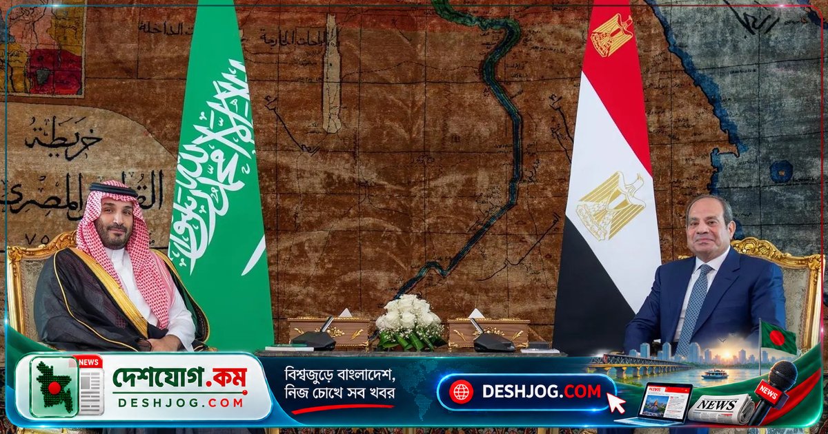 সৌদি আরবের নিরাপদ নৌপথের দাবিতে মিশরের সিসি মিবিএসের সাথে বৈঠকে সমর্থন জানান