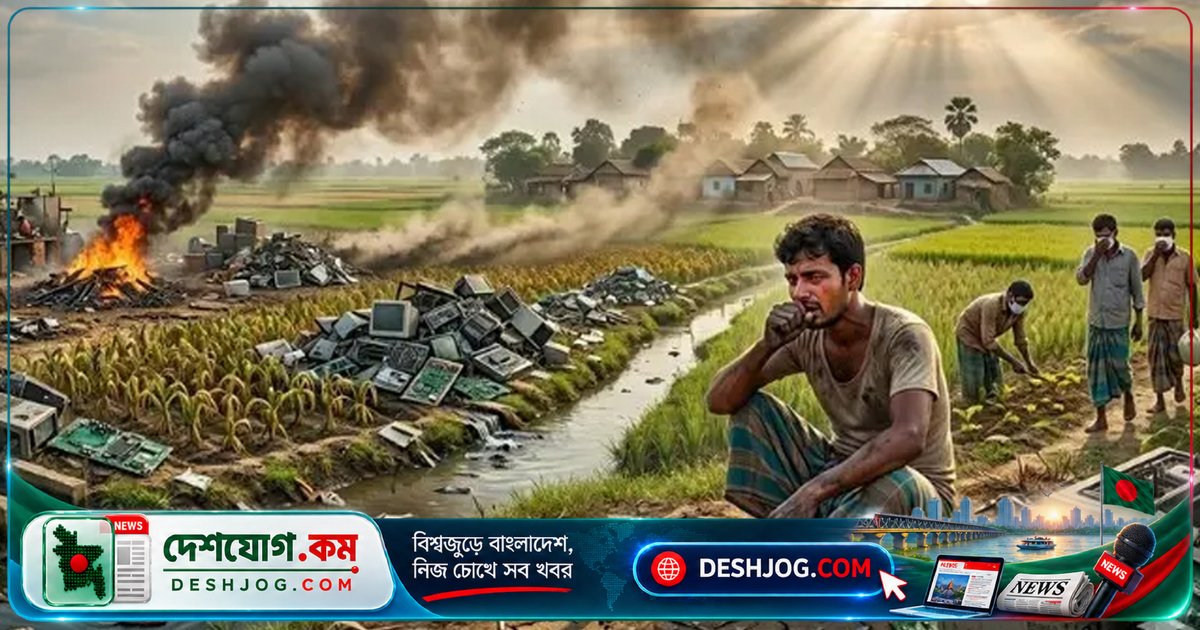 প্রযুক্তির অগ্রগতির পেছনে লুকিয়ে আছে বিষাক্ত ই-বর্জ্যের মহাপ্রলয়: সচেতনতা ছাড়া পৃথিবী কীভাবে পরিণত হবে বিশাল ই-জঞ্জালে?