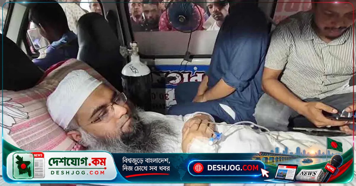 গুরুতর অসুস্থতা সত্ত্বেও অ্যাম্বুলেন্সে করে আদালতে হাজির এনসিপি নেতা তানভীর
