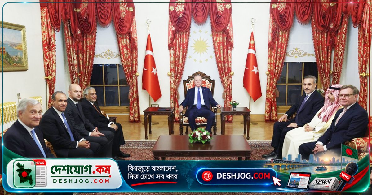 মধ্যপ্রাচ্য ও ইউক্রেনের যুদ্ধসংকট মোকাবেলায় ৬ দেশের পররাষ্ট্রমন্ত্রী এরদোগানের সাথে আলোচনা