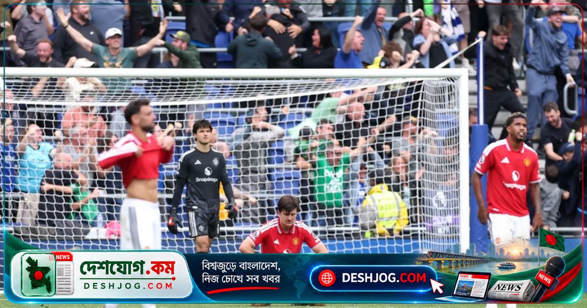 এভারটনের নায়ক মেইটল্যান্ড-নাইলসের শেষ মুহূর্তের জাদুতে ম্যানচেস্টার ইউনাইটেডের ড্র পায় ২-২