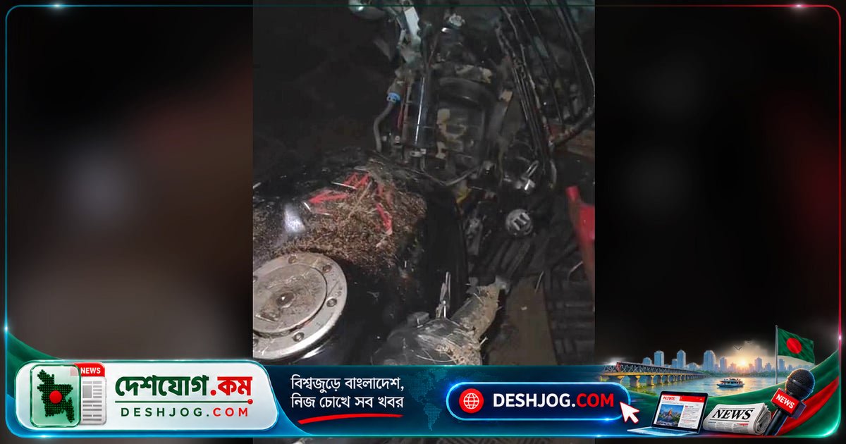 ফরিদপুরের বাস-মোটরসাইকেল দুর্ঘটনায় নিহত দু'জন যুবক, চালক পালিয়ে যায়
