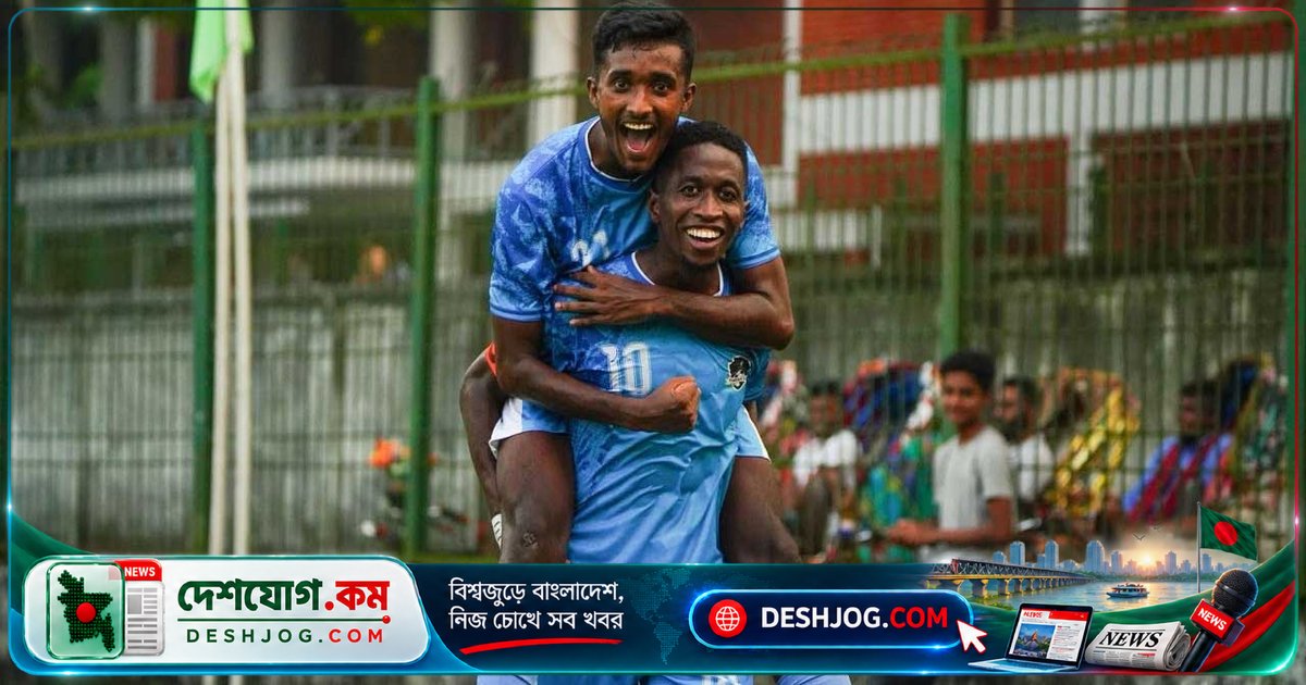 ফর্টিসের তাণ্ডবে ব্রাদার্স ইউনিয়ন ৬-০ গোলে পতিত, ওমর বাবু জোড়া গোল ও অ্যাসিস্টের হিরো