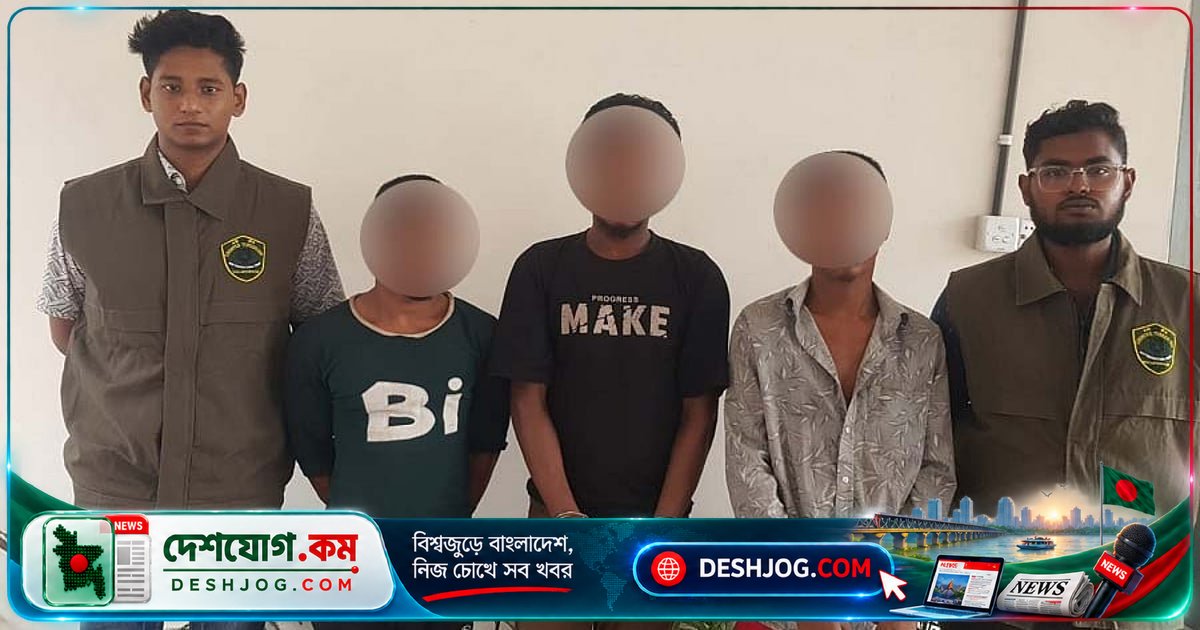 যাত্রাবাড়ীতে ছিনতাই পরিকল্পনার সময় চার দুর্বৃত্ত গ্রেপ্তার