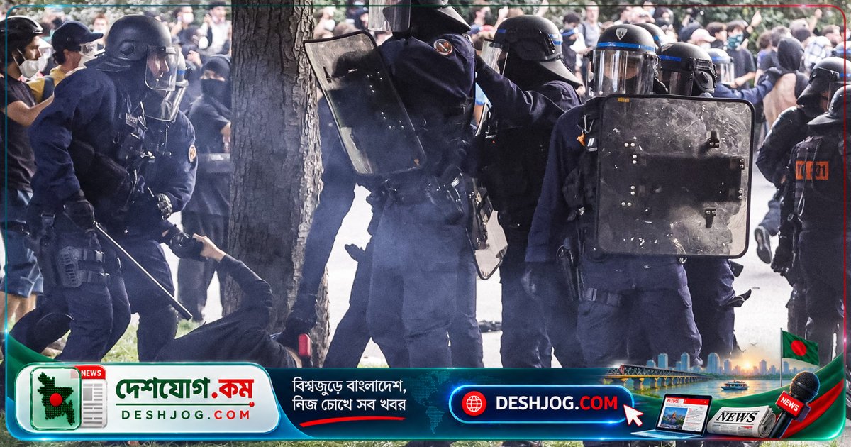 ফ্রান্সে ছাত্র আন্দোলনে পুলিশের স্টান গ্রেনেড ব্যবহার নিষিদ্ধ: ১৫ বছর বয়সী ছাত্রের হাত কেটে যাওয়ার পর সরকারি সিদ্ধান্ত
