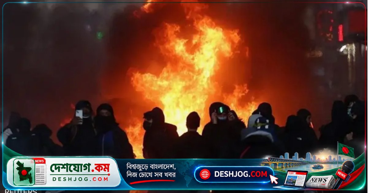 ফ্রান্সে দাঙ্গা-লুটপাটে শান্তি ফিরিয়ে আনতে ম্যাক্রঁর সতর্কবার্তা: 'নিয়ন্ত্রণহীন সহিংসতা কোনো যৌক্তিকতা নেই'