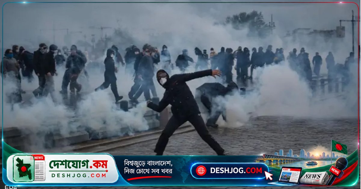 ফ্রান্সে গণবিক্ষোভে সংঘর্ষে ১ হাজারেরও বেশি গ্রেপ্তার, পুলিশের কঠোর হাত ধরে দাঙ্গা নিয়ন্ত্রণ