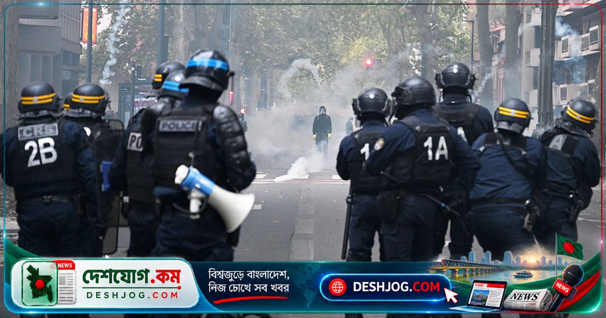 ফ্রান্সে জীবনযাপনের খরচ ও বৈষম্যের বিরুদ্ধে ৪ লাখেরও বেশি বিক্ষোভকারীর সংঘর্ষে উত্তেজনা বাড়ছে