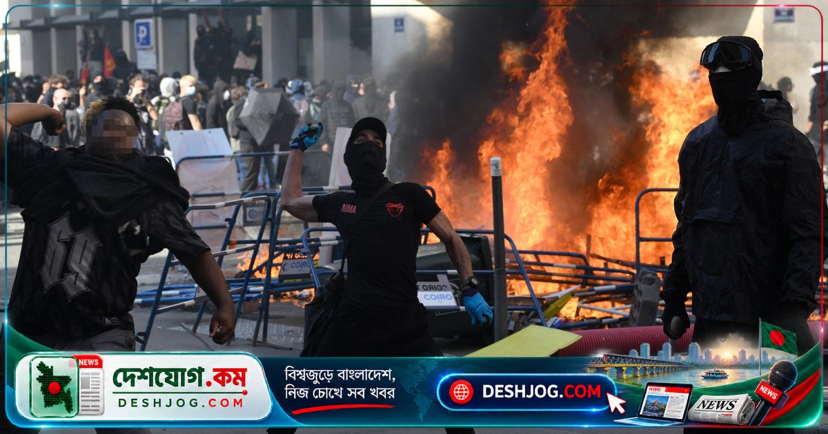 ফ্রান্সে সমাবেশ ও সমাবেশ রোধে শিক্ষার্থী বিক্ষোভের অগ্নি পরিস্থিতি