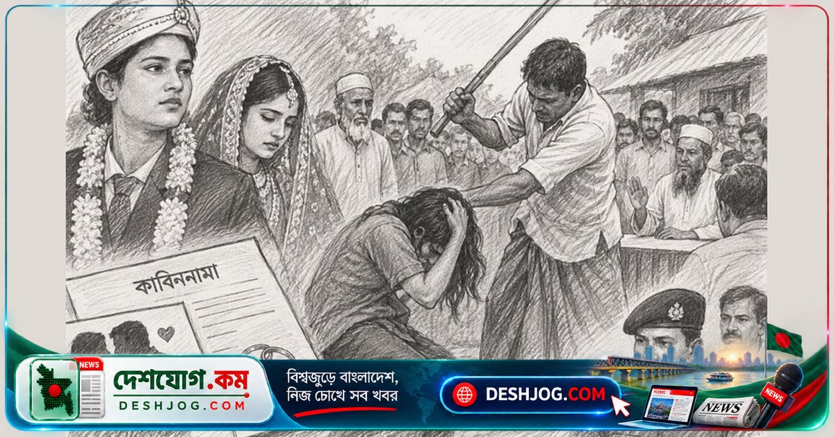 গাইবান্ধার পলাশবাড়ীতে সমকামী বিয়ে: এলাকাবাসীর সালিশে বেত্রাঘাত ও তওবা পড়ানো