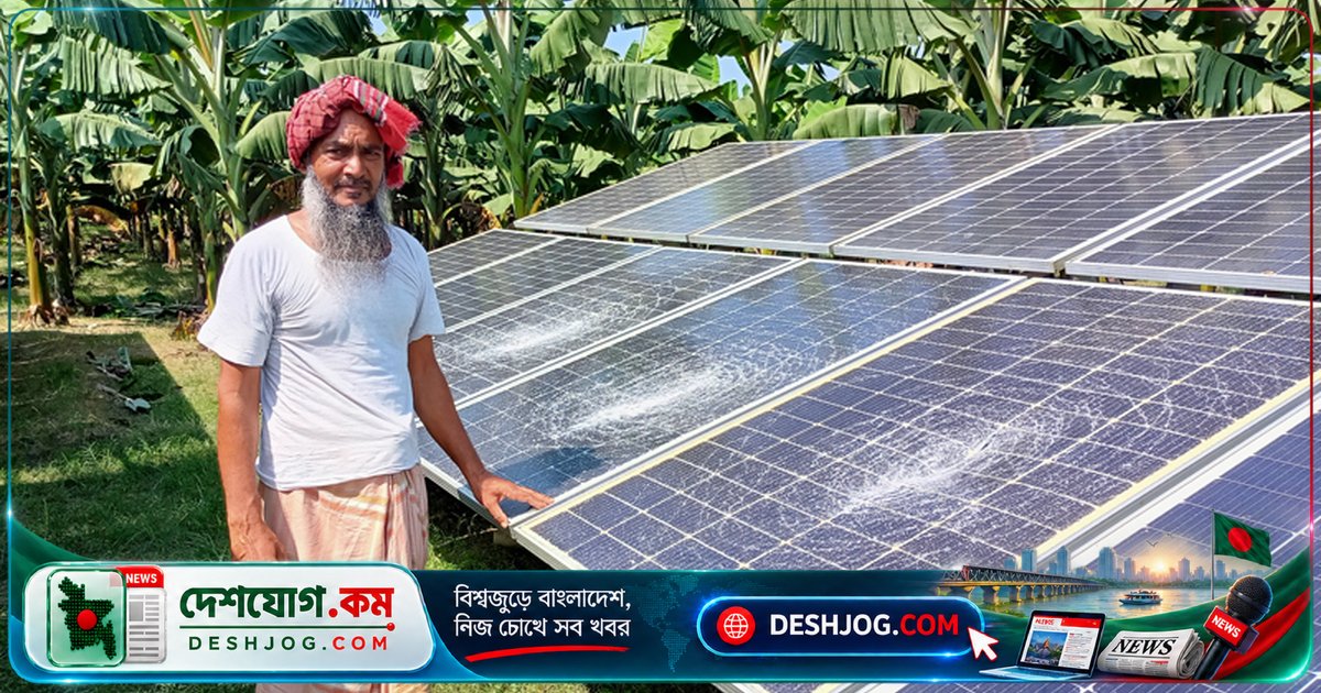 মেহেরপুরের গাংনীতে দুর্বৃত্তদের হাতে ভাঙচুর ও চুরি: সোলার প্যানেল ক্ষতিগ্রস্ত করে সেচ বন্ধ, কৃষকদের চরম ক্ষতির মুখে
