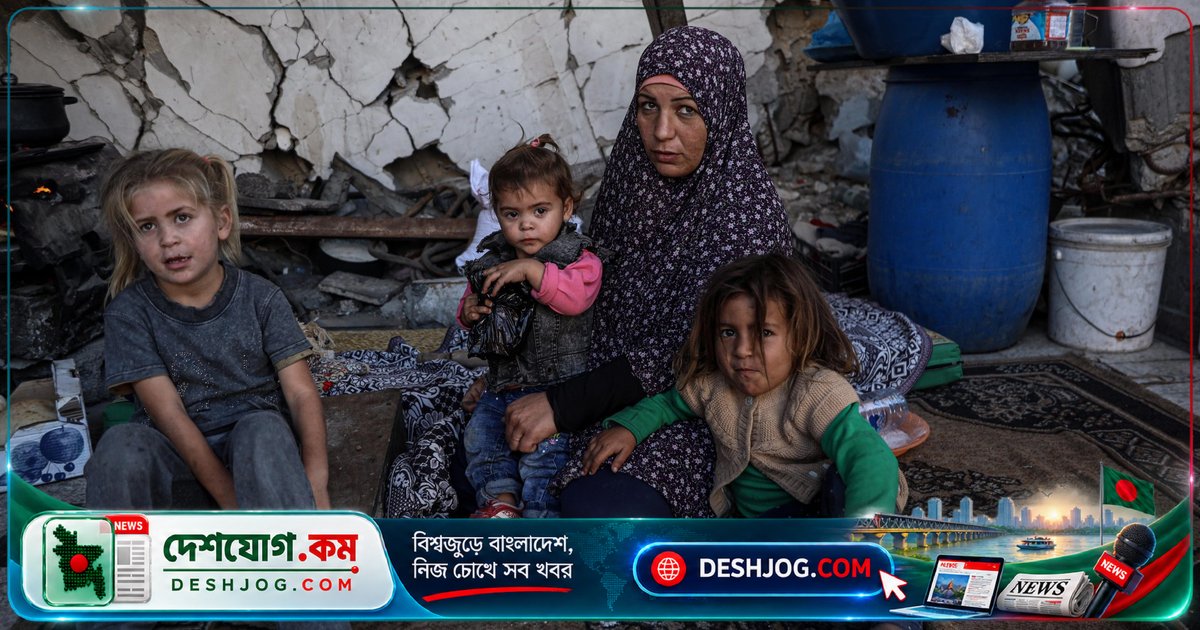 গাজায় খাদ্য সংকটের চরমে পড়েছে শিশুদের জীবন: দামে উঠে খাবার, কেটে যাচ্ছে সাহায্য