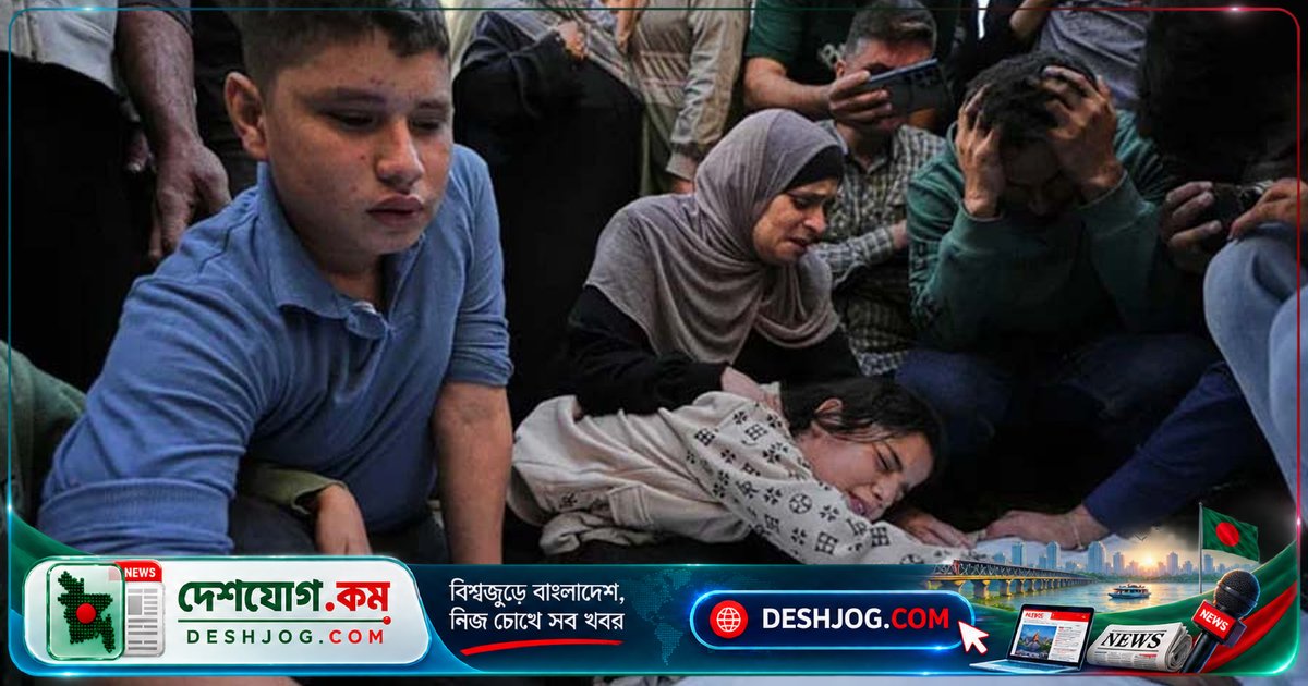 গাজায় ইসরাইলি বোমাবর্ষণে শিশুসহ ৭ ফিলিস্তিনি নিহত, ১০ আহত: আনাদোলু