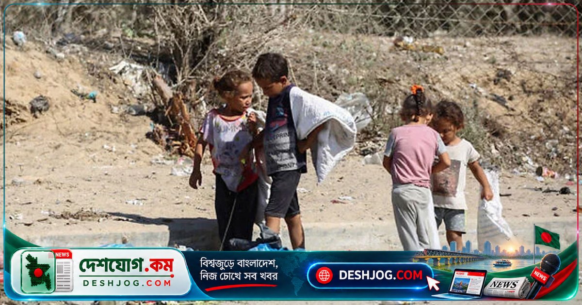 গাজায় ৭১ হাজার এতিম শিশু ও ৬৪ হাজার স্বামীহারা নারী: ৩ হাজার শিশুর কোনো অভিভাবক নেই