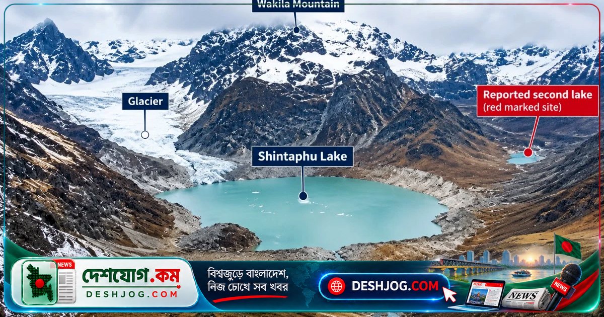 ভুটানের হিমবাহ হ্রদ ভেঙে বন্যার আশঙ্কা: ভারতের পশ্চিমবঙ্গ-আসামে বিপদ, বাংলাদেশেও ঝুঁকি