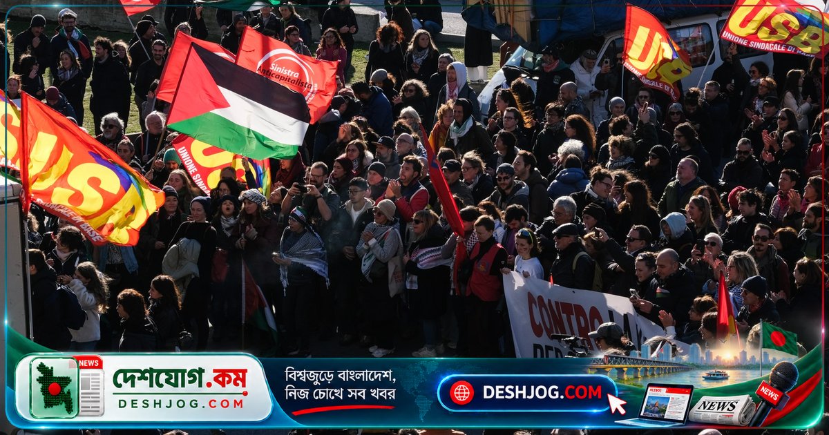গাজার জন্য বিশ্বব্যাপী ডকওয়ার্কারদের হরতাল: কীভাবে যুদ্ধবিরোধী আন্দোলন মানুষের জীবন বাঁচাতে পারে?