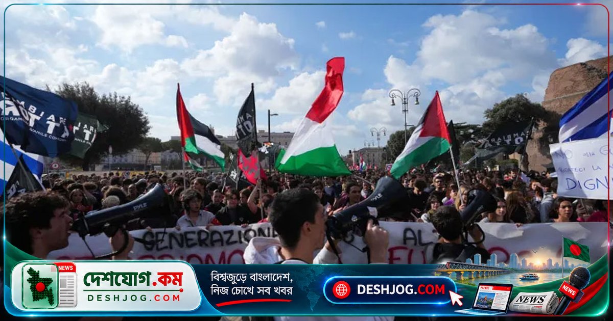 বিশ্বব্যাপী বন্দর ধর্মঘটে ইসরায়েল-ফিলিস্তিন যুদ্ধে বাধা: ১১০টি বন্দরে অংশগ্রহণ