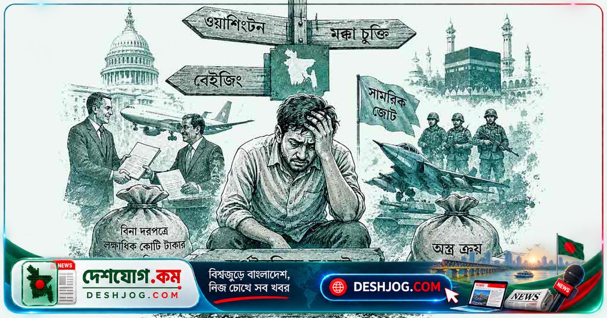 সরকারের অদক্ষতা: অর্থনৈতিক সংকটে বৈদেশিক চুক্তি ও দলীয় নিয়োগে ব্যস্ততা, জনস্বার্থ উপেক্ষিত
