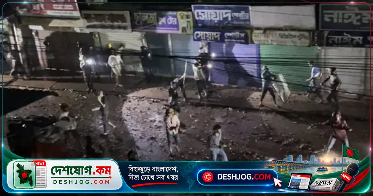 হবিগঞ্জে ফুটবল বিরোধকে কেন্দ্র করে দুই গ্রামের সংঘর্ষে ৫০ জন আহত, ব্যবসাপ্রতিষ্ঠানে ভাঙচুর