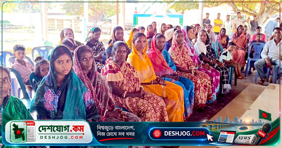 হবিগঞ্জের চা বাগানের শ্রমিকরা সাপ্তাহিক মজুরি না পেয়ে কর্মবিরতি ও বিক্ষোভে নেমেছেন