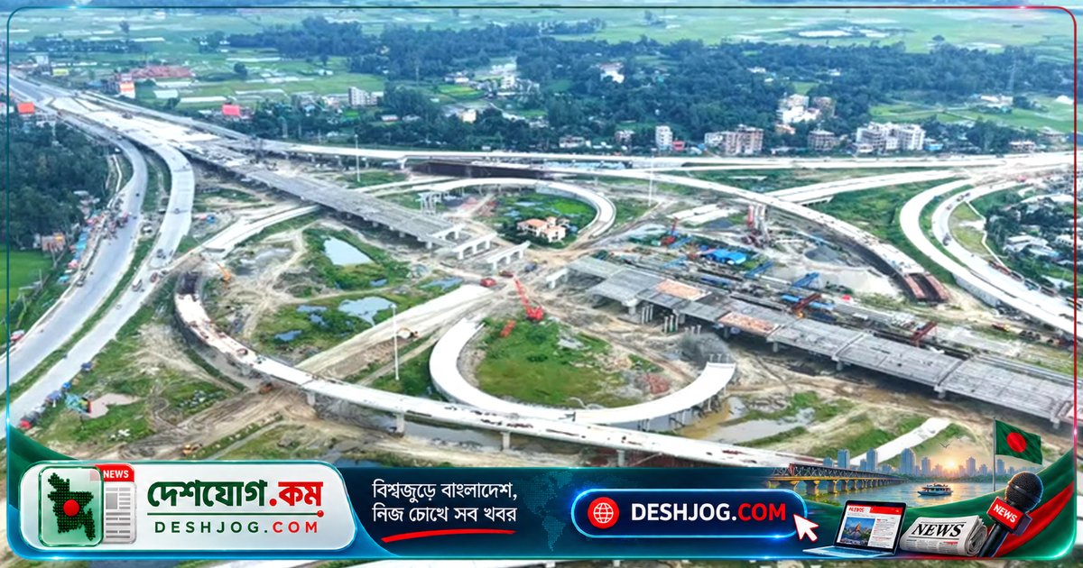 হাটিকুমরুল ইন্টারচেঞ্জ চালু হলে ২২ জেলার সড়ক যোগাযোগে বিপ্লব: ঢাকা-উত্তর-দক্ষিণপশ্চিমের যানজট মুক্তি