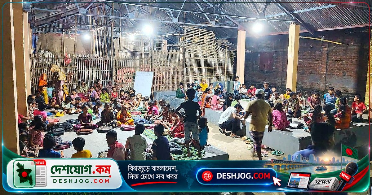 হাটখোলার রাতের টিনশেডে শিক্ষার আলো জাগিয়ে তুলেছে উদীয়মান যুবকরা