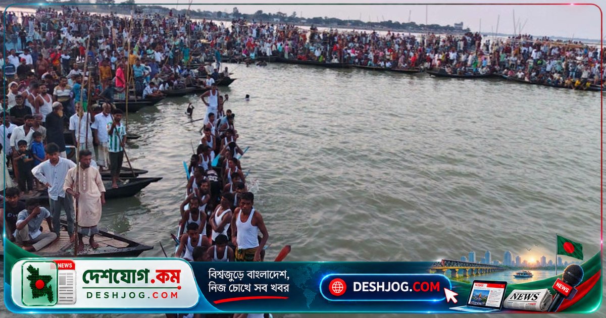হাওরের ঐতিহ্য ফিরে এসেছে: নৌকাবাইচে জমজমাট প্রতিযোগিতা ও উচ্ছ্বাস
