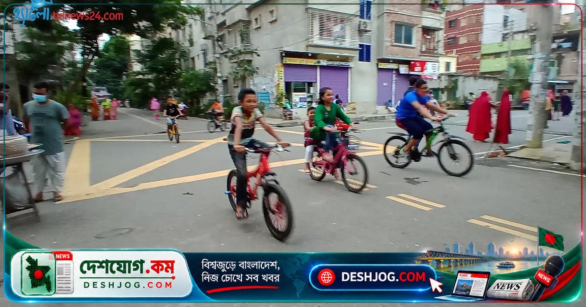 সাইকেল চালানোর ৫ থেকে ১৭ বছর বয়সী শিশুদের জন্য অসাধারণ সুবিধা ও ডব্লিউএইচও-এর সুপারিশ