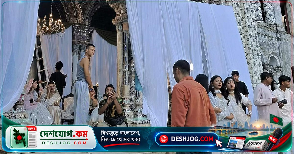 হেমনগর জমিদারবাড়ি থেকে ভাইরাল হয়ে উঠল ১৯৫১ সালের ভালোবাসার গল্পের ফটোশুট
