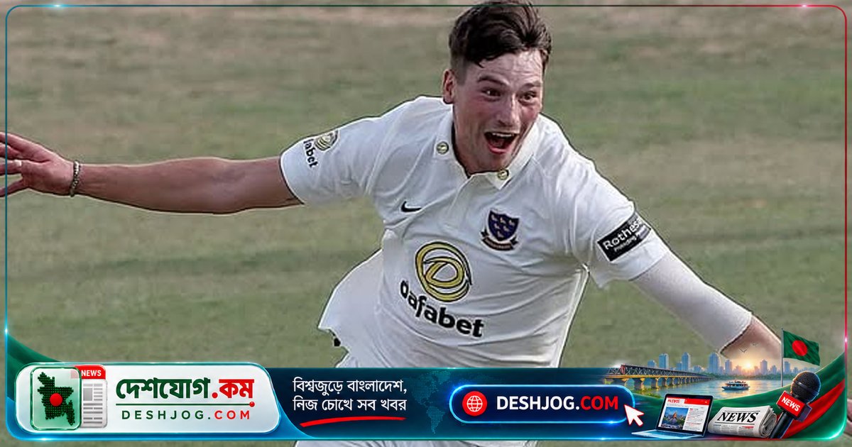 হ্যাটট্রিকের ধারাবাহিকতা দেখিয়ে ইংল্যান্ডের ওয়ানডে দলে পেসার হেনরি ক্রকোম্বের প্রথম ডাক
