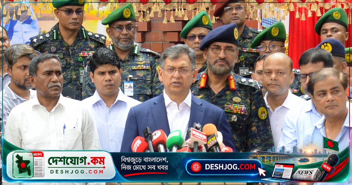 স্বরাষ্ট্রমন্ত্রী সালাহউদ্দিন: যৌথ অভিযান সিদ্ধান্ত নেই, আইনশৃঙ্খলা রক্ষায় বাহিনীকে আরও জোরদার করা হবে