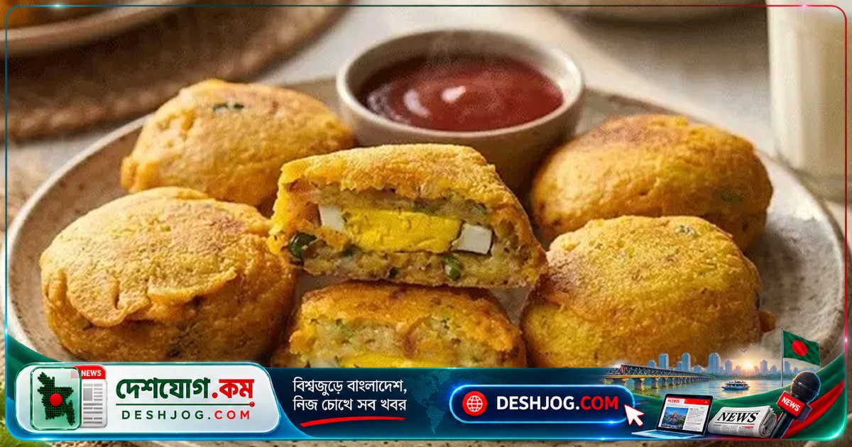 বিকেলের নাশতায় বেগুনের সারপ্রাইজ চপ: ঘরে বানানো রাজকীয় স্বাদের রেসিপি