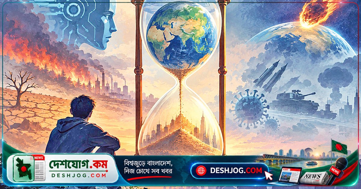 গণিতের হিসাব থেকে মানুষের বিলুপ্তির সম্ভাব্য সময়সীমা: কেনো পৃথিবীর ইতিহাসের মাত্র ৫% মানুষই বেঁচে আছে?