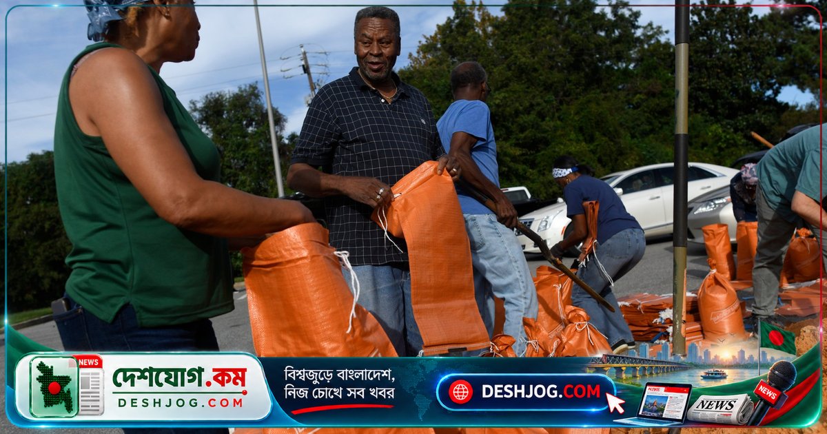 গলফ কোস্টে আঘাত হানবে বিপজ্জনক হরিকেন আইসাইয়াস: ১০ ইঞ্চি বৃষ্টি ও তীব্র বায়ুর আশঙ্কা