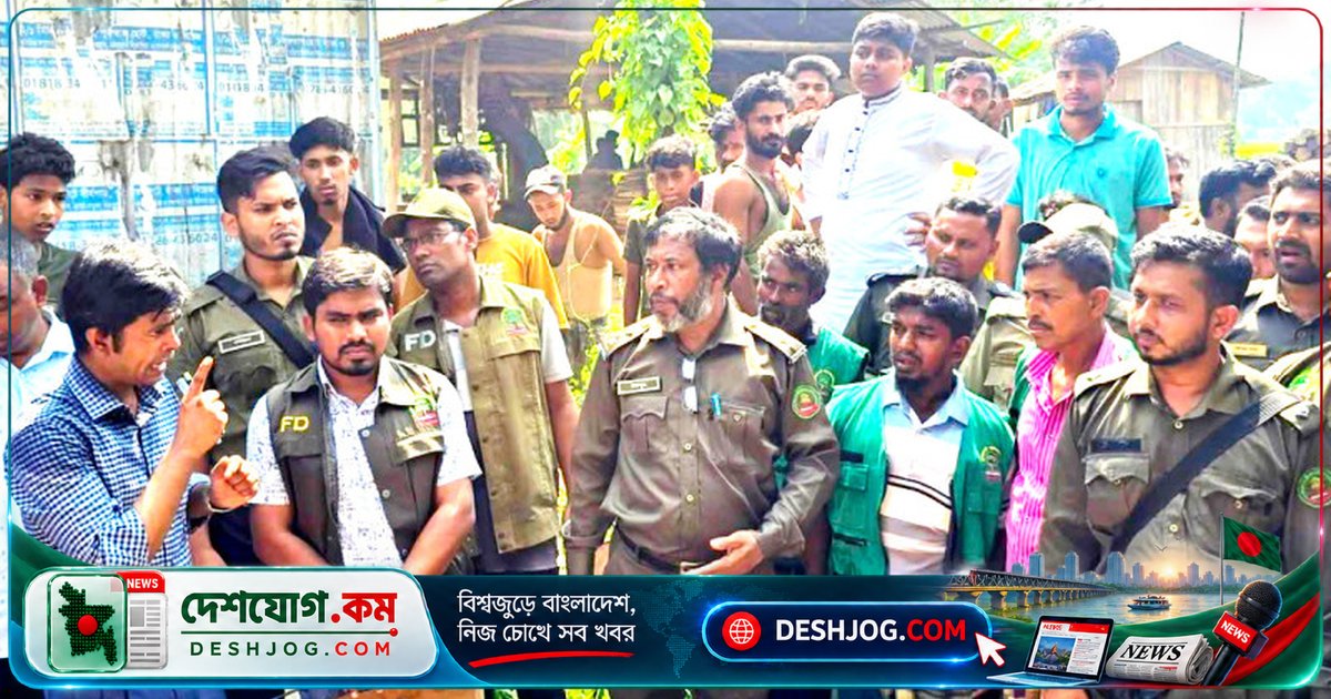 চট্টগ্রামের লোহাগাড়ায় অবৈধ করাতকল থেকে উদ্ধার গোল কাঠ, জরিমানা ১৮ হাজার টাকা