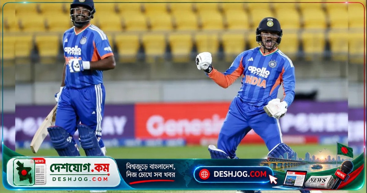 টি-টোয়েন্টিতে নতুন বিশ্বরেকর্ড গড়ল ভারত: প্রথম ছয় ওভারে ১১৮ রান তুলে অস্ট্রেলিয়ার রেকর্ড ভেঙে দিল