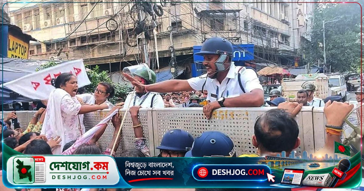 ভারতের নির্বাচন কমিশনার জ্ঞানেশ কুমারের পদত্যাগ ও গ্রেপ্তার দাবিতে কলকাতায় বিক্ষোভ মিছিল