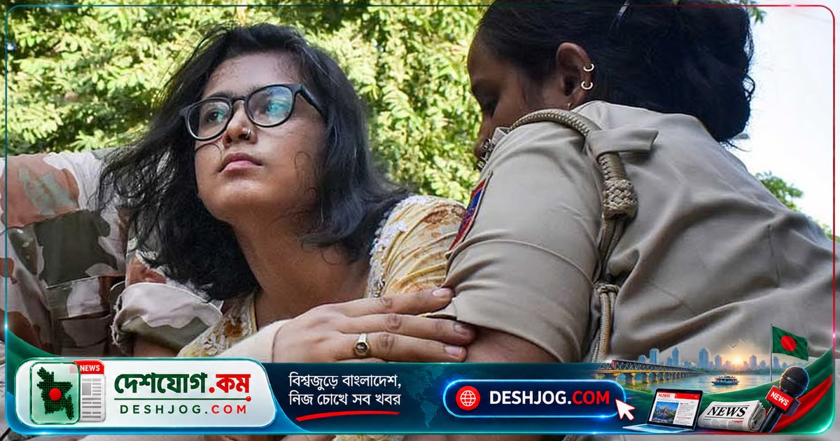 ভারতের আইসা সভাপতি নেহা বোরা আটক, বিক্ষোভে ঘিরে পুলিশের কঠোর নিরাপত্তা