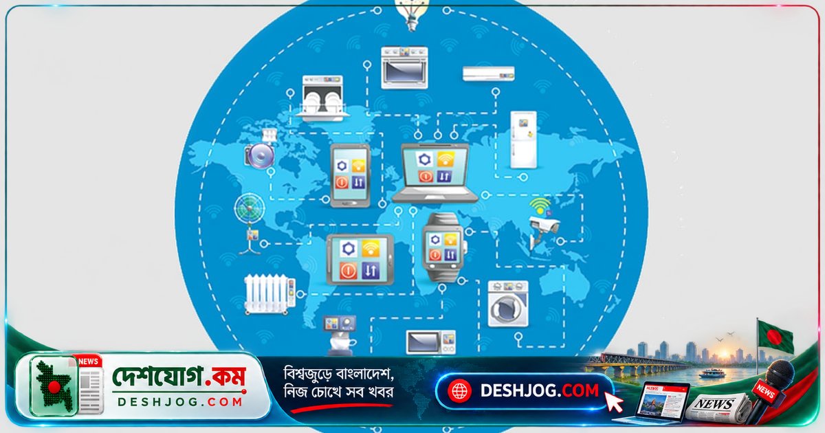 আইওটি প্রযুক্তি: ইন্টারনেটের মাধ্যমে সংযোগিত যন্ত্রপাতির বিপ্লবী ভূমিকা ও কার্যকারিতা