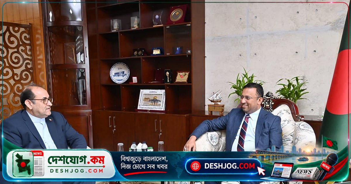 ঢাকায় ইরানের রাষ্ট্রদূতের সঙ্গে বৈঠকে মধ্যপ্রাচ্য সংকট সমাধানে বাংলাদেশের প্রত্যাশার কথা